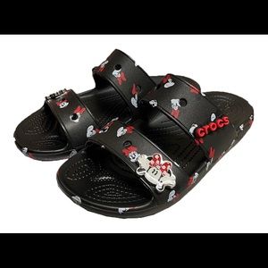 Disney Minnie Mouse slip on crocs.